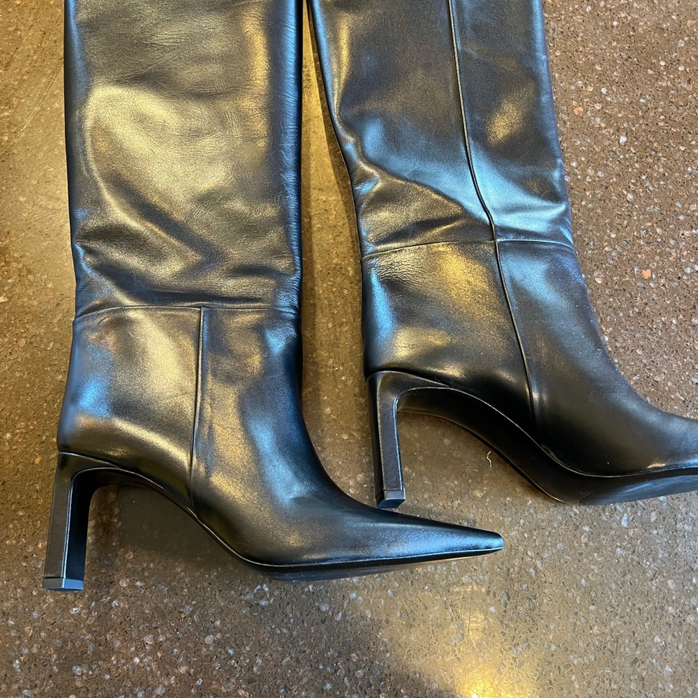 Black boots Zara boots